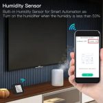 Moes WiFi Smart IR AC Remote Controller Temperature and Humidity Sensor - Image 3