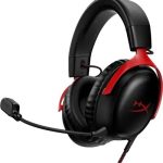 Headphone/ HP/ HyperX Cloud III – Wired Gaming Headset, PC, PS5, Xbox Series X|S Black/Red (727A9AA)
