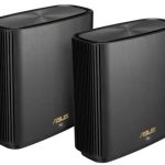 Network Active/ PCI Lan Adapter/ ASUS ZenWiFi XT9 (2 Pack) Black Whole-Home Tri-Band WiFi 6, 5700 Sq. Ft. 7800Mbps Mesh System