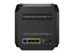 Network Active/ Switch/ ASUS ROG Rapture GT6 AX10000 AiMesh 1 Pack Tri-band (2.4 GHz / 5 GHz / 5 GHz) Wi-Fi 6 (802.11ax) Black 4 Internal - Image 2