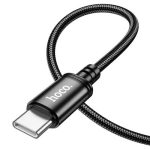 Android/ Type - C / Hoco X89 Wind 60W charging data cable Type-C to Type-C Black - Image 2