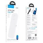 Wireless Charger/ Hoco CQ5 Step 3-in-1for iPhone+Airpods+Apple Watch wireless fast charger White - Image 3