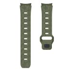 Smart Watch Band/ For Samsung Galaxy Watch FE 40mm KALEBOL KLB-ZQWFKGJ-001 / Watch 4 / 5 / 6 Football Pattern Silicone Watch Strap Band - Army Green - Image 4
