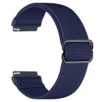 Smart Watch Band/ For Samsung Galaxy Watch6 Classic 47mm 43mm Watch Strap 20mm Adjustable Nylon Wrist Band - Dark Navy Blue