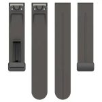 Smart Watch Band/ For Samsung Galaxy Watch 6 / 6 Classic / 5 / 4 / Huawei Watch GT 3 42mm Watch Strap Black Buckle 20mm Magnetic Silicone Band - Dark Grey - Image 6