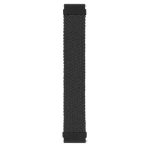 Smart Watch Band/ for Samsung Galaxy Watch 3 41mm /Huami Amazfit GTS 2 Elastic Nylon Watch Band Replacement Easy Adjustable 20mm - Charcoal Grey / Size: L - Image 3