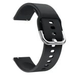 Smart Watch Band/ for Samsung Galaxy Watch Active / Galaxy Watch Active2 20MM Soft Silicone Smart Watch Strap Replacement Watch Band - Black