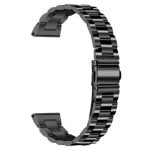 Smart Watch Band/ For Samsung Galaxy Watch5 / Watch4 316L Stainless Steel 3-Bead Watch Strap 20mm Replace Band - Black