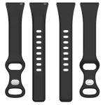 Smart Watch Band/ 20mm Watch Band for Samsung Galaxy Watch Huawei Watch GT 3 42mm , Silicone  Wrist Strap - Black - Image 5