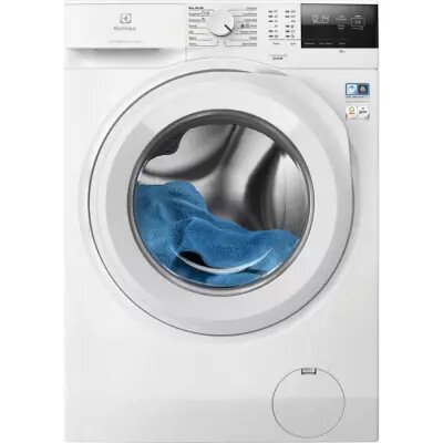 157712_864_1 Washing Machine/ EW6F2281E 8 KG 1200 RPM 84.7x59.6x54.7 Inverter Rotary Knob LED Display White - Image 1