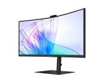 Monitor/ Samsung/ ViewFinity S6 LS34C650VAIXCI 34" WQHD 3440x1440 VA 5ms 100Hz 5 MP camera, Speakers Black - Image 4