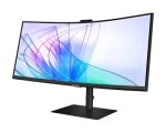 Monitor/ Samsung/ ViewFinity S6 LS34C650VAIXCI 34" WQHD 3440x1440 VA 5ms 100Hz 5 MP camera, Speakers Black - Image 10