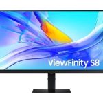 Monitor/ Samsung/ ViewFinity S8 LS27D804UAIXCI 27" 4K 3840 x 2160 IPS 5ms 60Hz Type-C Black