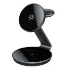 Wireless Charger/ Celly EVO 15W Magnetic Wireless Charger Black