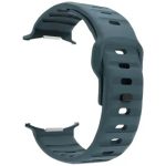 Smart Watch Band/ For Samsung Galaxy Watch Ultra 47mm Silicone Watch Band Breathable Sport  Watch Strap - Ocean Blue - Image 3