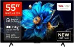 TV/ QLED/ TCL/ QLED TV 55"(140cm)/ 55P7K 4K Google TV HDR10+  Dolby Atmos BT5.4 Wi-Fi 2.4+5GHz DVB-T/T2/C/S/S2 2x15W HDMI1.4/HDMI2.0&HDMI2.1,HDCP1.4 300x300