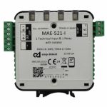 სამისამართო I/O მოდული (1 შემსვლელით და 1 გამომსვლელით)