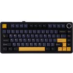 კლავიატურა: AULA F75 Wireless Mechanical Keyboard Black/Dark Blue/Orange (Reaper Switch)
