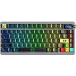 კლავიატურა: AULA NOVA75 Mechanical Keyboard Black translucent keycaps (Dream Sakura Switch)