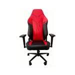 გეიმერული სავარძელი: Vertex Inferno Gaming Chair Black/Red Car Leather