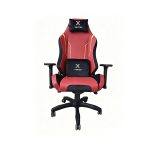 გეიმერული სავარძელი: Vertex Monarch Gaming Chair Bordeaux Car Leather