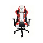 გეიმერული სავარძელი: Vertex NITRO Gaming Chair Red/White PU