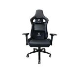 გეიმერული სავარძელი: Vertex Predator Gaming Chair Black Car Leather