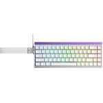 კლავიატურა: AULA HERO68 RGB Gaming Keyboard White (Meteor Magnetic Switch)