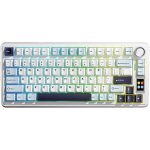 კლავიატურა: AULA S75 PRO RGB Mechanical Keyboard Light Blue/White/Black-Purple (Seiya Switch)