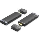 ადაპტერი: Vention ADCL0 USB-C 5GHz Wireless HDMI Transmitter and Receiver Black/Blue