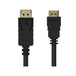 კაბელი: Gembird CC-DP-HDMI-10M 4K/60Hz DisplayPort to HDMI Cable 10m