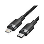 კაბელი: Vention LALBF USB 2.0 Type-C to Lightning 27W PD Fast Charging Cable 1m Black