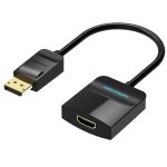 ადაპტერი: Vention HBGBB 4K/30Hz DisplayPort to HDMI Converter 0.15m Black