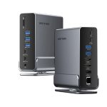 დოქ სადგური: Vention TPUH0 15-in-1 USB-C MST Docking Station 10Gbps Transfer Speed Aluminum