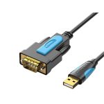 კაბელი: Vention VAS-C02-B150 USB to RS232 Serial Cable 1.5m Black