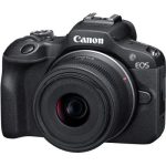 Digital Camera/ Canon EOS R100 RF-S 18-45 IS STM Black - Image 2