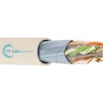 ქსელის კაბელი - Cat6 FTP 23AWG LSZH 100% სპილენძი შიდა გამოყენების 305 მეტრი