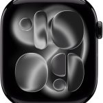 Smart Watch/ Apple Watch Series 11 GPS 42mm Jet Black Aluminium Case with Black Sport Band - S/M  (MEQT4RK/A)