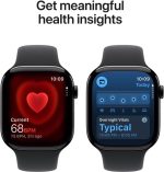 Smart Watch/ Apple Watch Series 11 GPS 42mm Jet Black Aluminium Case with Black Sport Band - S/M  (MEQT4RK/A) - Image 4