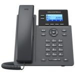 IP ტელეფონი GRP2602G - PoE, Gigabit Ethernet, Grandstream (კვების ბლოკით)
