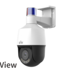IP კამერა - 4მპ, Dome, PTZ, 5x, SD, Mic, IR40, Tri-Guard, Wise-ISP, Uniview
