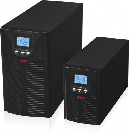 1_10md-t5-2 უწყვეტი კვების წყარო - EA901H - 1KVA/900W, 36V/6A, Tower, LCD, SNMP slot, RS-232, On-line (აკუმულატორის გარეშე) - Image 1