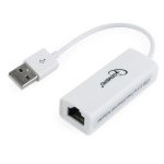 ადაპტერი: Gembird NIC-U2-02 USB 2.0 LAN adapter