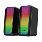 დინამიკი: AULA N-600 RGB Gaming Desktop Speaker 6W Black
