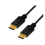 კაბელი: Logilink CV0139 8K/60Hz DisplayPort Cable Black 5m