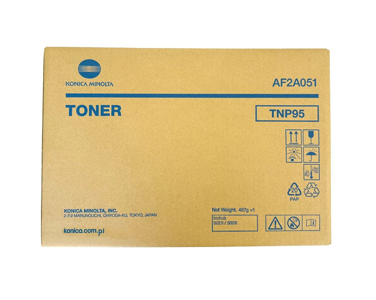 tnp95-af2a051-5291-84-1 კარტრიჯი: Konica Minolta TNP95 Black Original Toner Cartridge - AF2A051 - Image 1