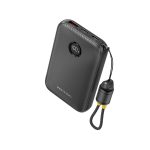 პოტრატული დამტენი: Vention FKAB0-C 10.000mAh Power Bank 22.5W With LED Display Black