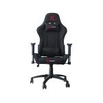 გეიმერული სავარძელი: Vertex Turu Gaming Chair Black Fabric