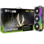 ვიდეო დაფა: Zotac GAMING GeForce RTX5070 Ti AMP Extreme INFINITY 16GB 256-Bit GDDR7 - ZT-B50710B-10P