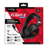 Headphone/ HP/ HyperX Cloud Flight 2 - Wireless Gaming Headset (Black) - Image 2